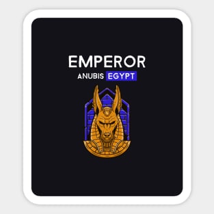 Emperor Anubis Egypt Sticker